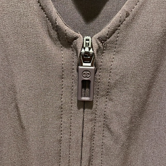 NWT CALIA Soft Utility Hiking romper zippers moisture wicking brown sleeveless - Picture 8 of 12